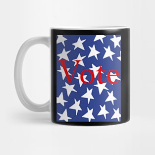 Vote  (American flag) Mug